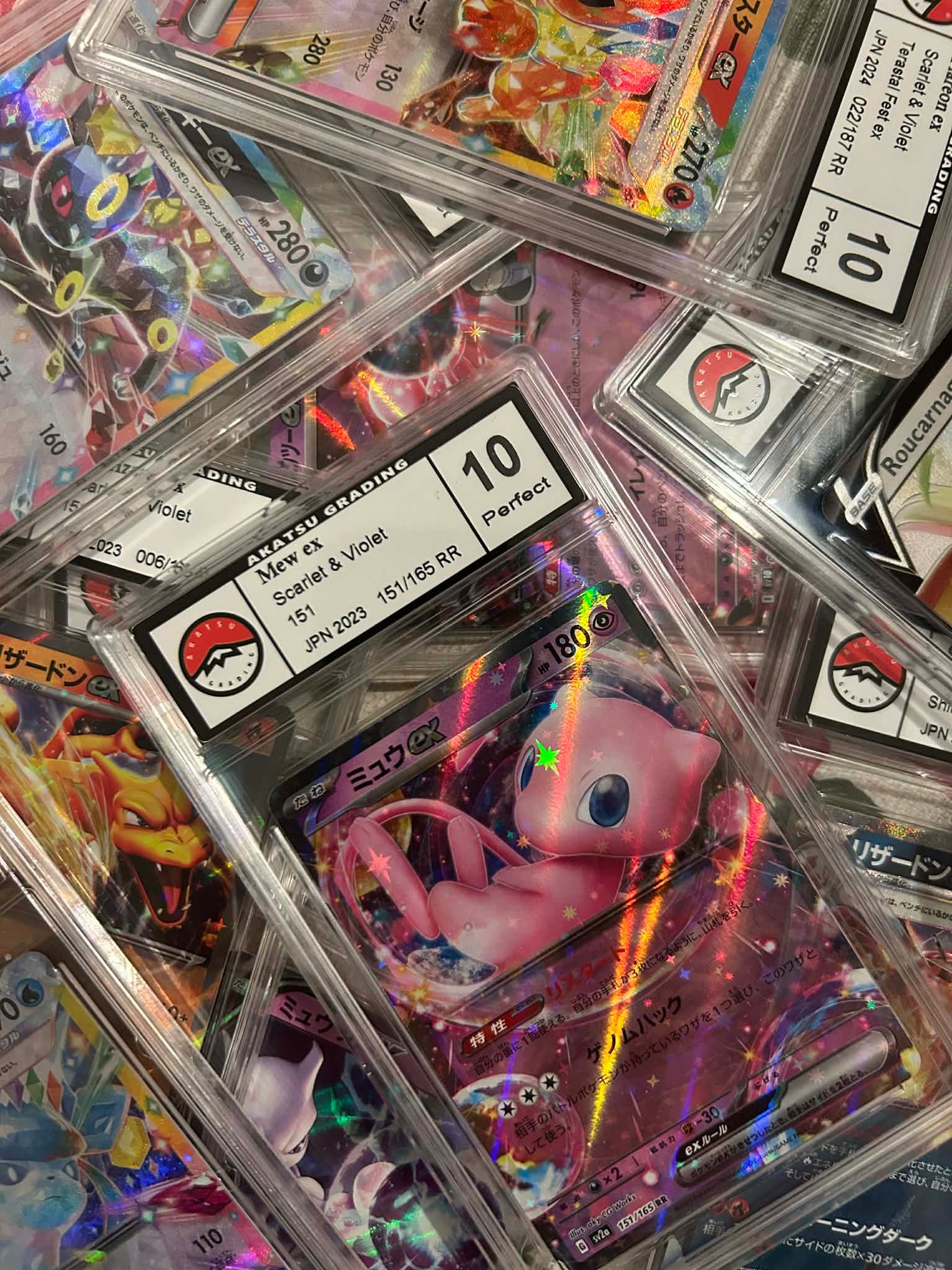 Cartes gradées Akatsu grading