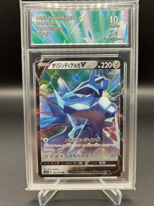 Dialga Forme Originelle V 100/172 Collect Aura 10